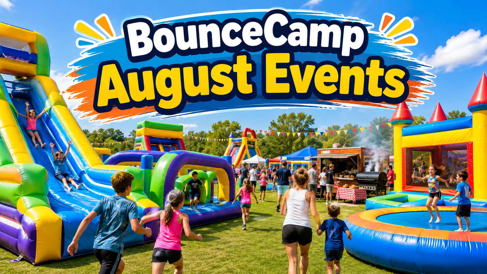 Fun Day Inflatable Events August August Inflatable Fun Day Events